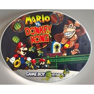 2004 Nintendo GBA Mario vs. Donkey Kong Mousepad Promo BRAND NEW SEALED